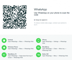 How to use the whatsapp web messenger